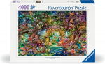 Pusle Ravensburger Secret Life Of Fairies, 91.5 cm x 137.8 cm, 4000 tk, mitmev&auml;rviline