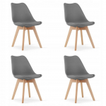 Toolide komplekt Leobert Mark, matt, grafiit v., 43 cm x 49 cm x 82 cm, 4 tk