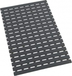 Vannitoa p&otilde;randamatt 508150, must v., 63 cm x 40 cm