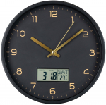 Kvartsseinakell House Nordic Amiens 4361115, must v., 25 cm x 25 cm, 25 cm