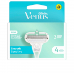 Asendusterad raseerijatele Gillette Venus Smooth Sensitive, 4 tk