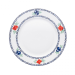 Taldrik prae Ambition Kalina Viburnum, &Oslash; 19 cm, sinine v./valge v./punane v.