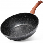 Praepann Vilde Black&Wood 199079, &Oslash; 28 cm, alumiinium/puit