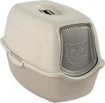 Suletud kassitualett Gimborn Mia, beež, suletud, 56 cm x 40 cm x 39 cm