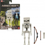 M&auml;ngukujuke, koos tarvikutega Mattel Minecraft Skeleton, 10 cm, valge v.