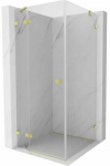 Du&scaron;ikabiin Mexen Lunar 834-070-070-55-00-L, ruudukujuline, aluseta, 70 cm x 70 cm x 200 cm