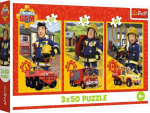 Pusle 3in1 Trefl Fireman Sam Fire Station Crew 34880, 27.5 cm x 18 cm, 150 tk, mitmev&auml;rviline