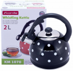 Vilega teekann Kamille KM 1070, 2 l, must v.