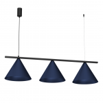 Valgusti rippuv Milagro Capital MLP1532, G53, 3 x 20 W, must v.