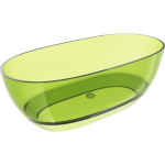 Vann, teisaldatav Mexen Pure, 170 cm x 80 cm x 58 cm, ovaalne, lime transparent v.