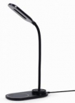 Laualamp Gembird Desk Lamp+Wireless Charger, LED, 10W (kahjustatud pakend)