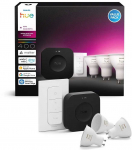 Lambipirn Philips Hue Bridge Pro LED, GU10, 2000 - 6500 &deg;K, GU10, 4.2 W, 400 lm, 3 tk