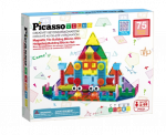 Magnetkonstruktor Picasso Tiles Hedgehog PTE21, 75 tk, mitmev&auml;rviline