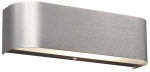 Valgusti seinale Trio Adriano, LED, 3000 &deg;K, 1 x 3.1 W, l&auml;bipaistev v./alumiinium v.