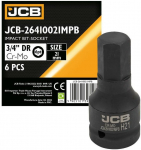 L&ouml;&ouml;kpea JCB 26410021MPB, HEX21, 80 mm, 3/4"