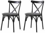 Toolide komplekt Kalune Design Ekol 288 V2 974NMB1886, matt, antratsiit v./must v., 40 cm x 42 cm x 81 cm, 2 tk