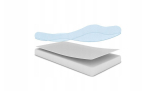 Voodilina Multitex Oxi, 70 x 140 cm, valge v.