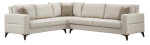 Nurgadiivan - voodi Atelier Del Sofa Kristal 730MST1373, beež v., 90 x 300 cm x 86 cm