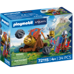 Konstruktor Playmobil Knights Firearm Lion Knight 72115, 34 tk, mitmev&auml;rviline