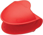 K&ouml;&ouml;gikinnas Kitchen Craft Silicone Grab Mitt, 10.5 cm x 9 cm, punane v.