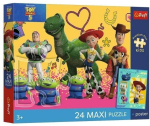 Pusle Trefl Toys and Friends, 60 cm x 40 cm, 24 tk