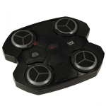 Poksikomplekt Music Boxing Target KX3008, must v.