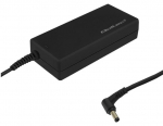 Adapter Qoltec AC 5.5 x 2.5 51520.30W 5.5 mm x 2.5 mm, Nėra, must v.