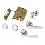 S&uuml;vistatav ukselukk Valnes VAL2018, kroomitud, 72 mm