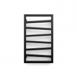 Veek&uuml;tte r&auml;tikuradiator Terma ZigZag, heban v., 50 cm x 83.5 cm, 300 W