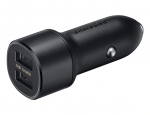 Auto laadija Samsung, 2 x USB, must v., 15 W