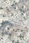 Vaip Domoletti Argentum 063-0377-6121, eriv&auml;rviline/tumehall v./roheline v., 230 cm x 160 cm