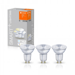 Nutikas pirn Ledvance LED, PAR16, 2700 &deg;K, GU10, 5 W, 350 lm, 3 tk