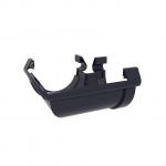 Vihmaveerenni nurk Scala, &Oslash; 8 cm, pol&uuml;vin&uuml;&uuml;lkloriid (pvc), pruun v.