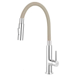 K&ouml;&ouml;gisegisti Ferro Zorba Slim 2F 2F, kroomi/beež