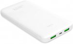 Akupank Puro Fast Charger, 10000 mAh, valge v.