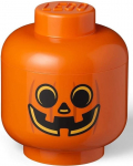 Hoiukast LEGO&reg; Storage Head Pumpkin, oranž, 24 x 24 x 27 cm