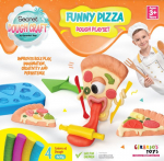 Plastiliin Gerardos Toys Funny Pizza, mitmev&auml;rviline