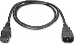 Kaabel Digitus Power Cord Extension IEC C14, IEC C13, 1.8 m, must