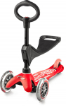 Laste t&otilde;ukeratas Micro Mini 3in1 Deluxe, punane v.
