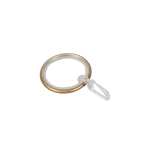 R&otilde;ngad konksuga Domoletti Modern, kuldne, 25 mm, 10 tk