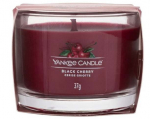K&uuml;&uuml;nal, l&otilde;hna Yankee Candle Black Cherry, 7 - 10 h, 37 g, Punane