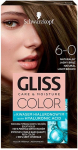 Juuksev&auml;rv Schwarzkopf Gliss Color Care & Moisture, natural light brown, 6-0, 60 ml