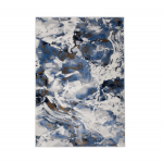 Vaip Domoletti Verano C602A-K6458, kreemjasvalge/sinine/hall, 170 cm x 120 cm