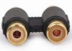 Adapter Gembird A-2RCAFF-01 RCA female x 2, 2 x RCA female, must