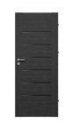 Siseukseleht Domoletti Sonata, parempoolne, antratsiit tamm v., 203.5 x 84.4 x 4 cm