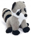 M&auml;nguasi koerale, pehme Karlie Raccoon Racco 521567, 20 cm, hall v.