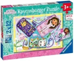 Pusle 2in1 Ravensburger Gabbys Dollhouse 05709, 18 cm x 26 cm, 24 tk, mitmev&auml;rviline