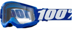 Suusa kaitseprillid 100% Strata 2 Junior, l&auml;bipaistev/sinine