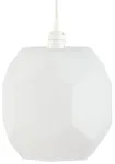 Valgusti rippuv Kayoom Meda, E27, 1 x 60 W, valge v. / valge v.