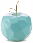 Dekoratiivne kujuke Apple 391442, helesinine v., 16 cm x 16 cm x 13 cm